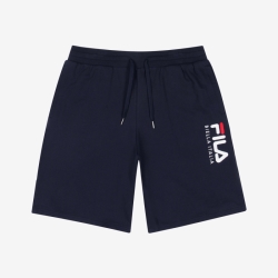 Fila Biella Italia Logo - Miesten Shortsit - Laivastonsininen | FI-38739